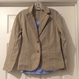 Chico’s Twill Blazer